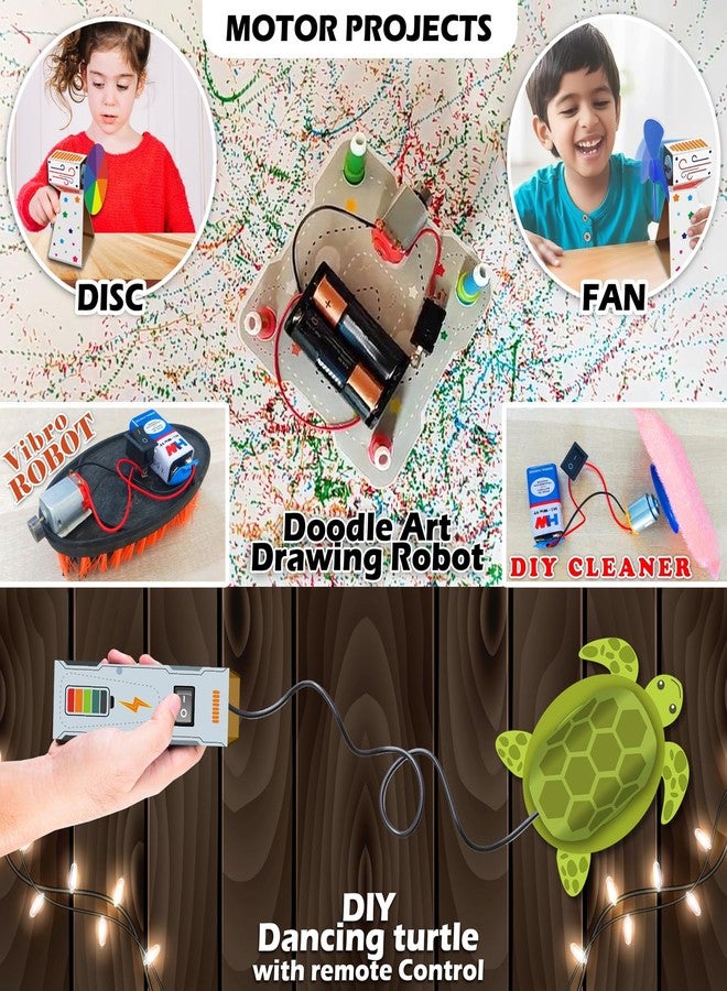 كيت 4 كيوريس مجموعة أدوات صنع المشاريع Kit4Curious® 240 - للمدرسة والعلوم والمشاريع الصيفية، تتضمن مكونات منفصلة وقوالب وكتيبات. - Image 3